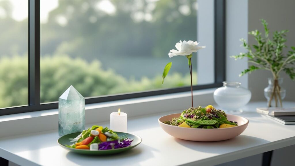 créer rituels à la maison - repas calme